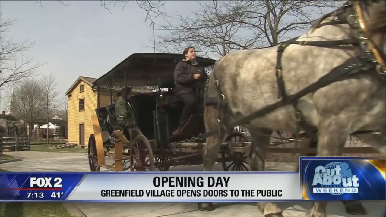 Greenfield Village opening day starts Saturday