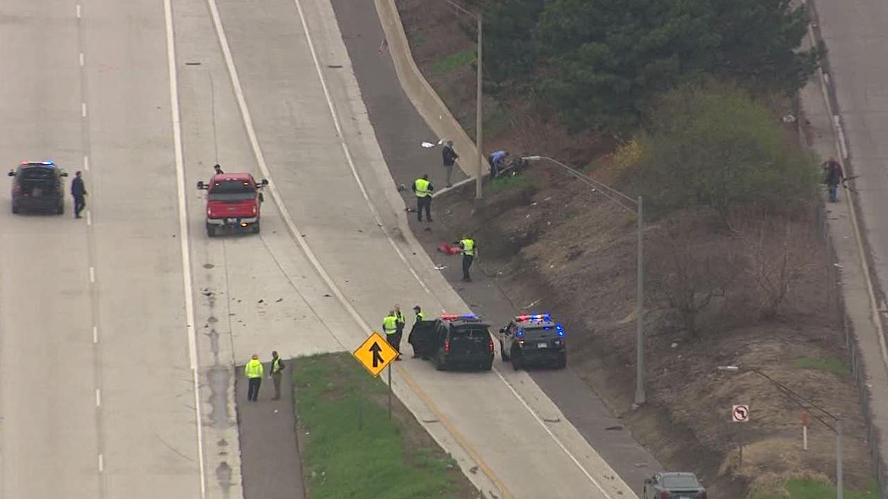 Motorcyclist critically injured in crash on 696 in County FOX