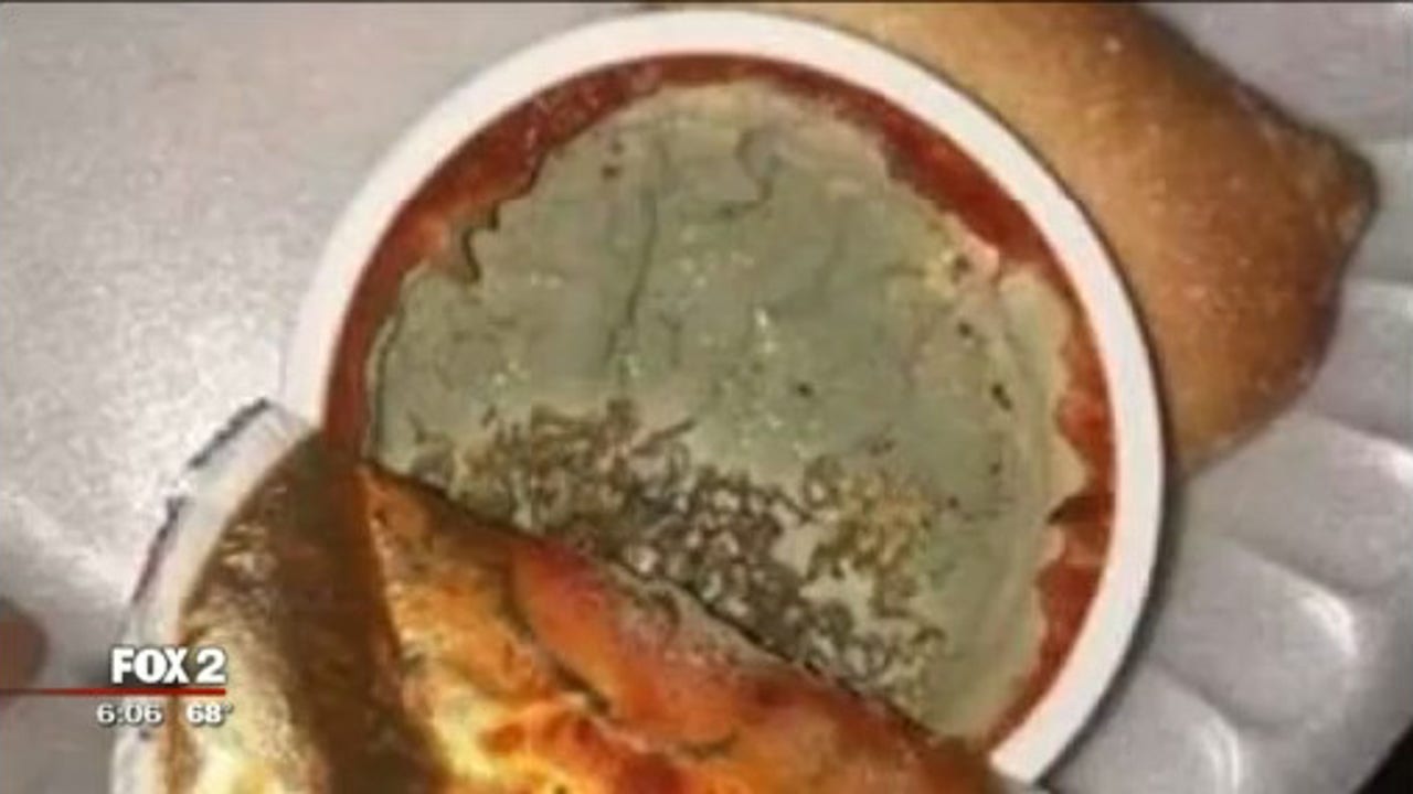 Hazel Park students say moldy food is being served at school