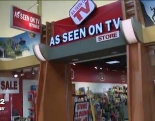 I spot 'As Seen on TV' store right here in our Syracuse mall