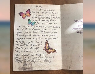 Dad S Final Love Letter To Daughter For Birthday Goes Viral Letter writing is a skillful art that can be mastered if we start practicing on a regular basis. letter to daughter for birthday goes viral