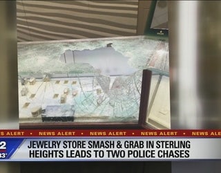 Jewerly Store Rolex Smash And Grab Leads To High Speed Chases Crashes