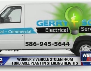Worker's van stolen from Ford Sterling Axle plant | FOX 2 Detroit