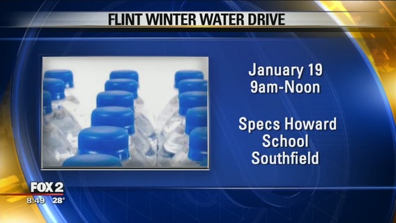 Olivia J Hair Collection hosting water drive for Flint in Southfield
