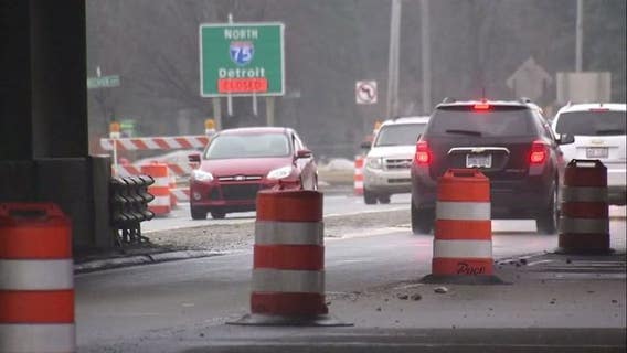 Next part of I-75 construction begins Friday, southbound traffic reduced to one lane