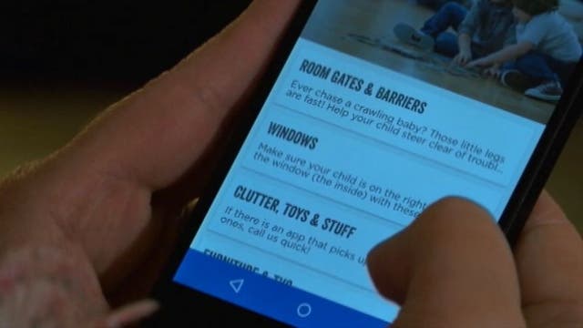 A new app helps make your house safe for baby