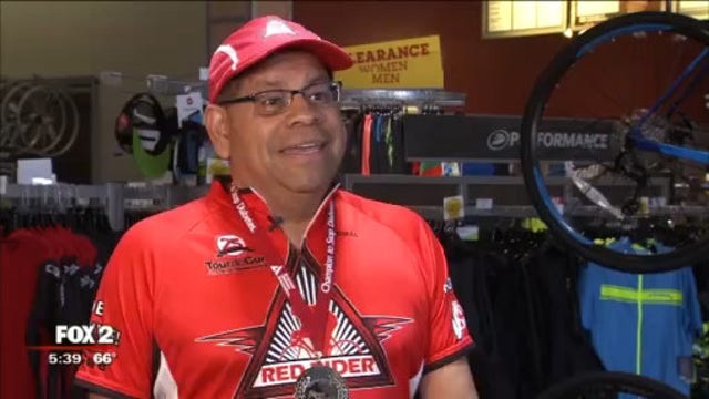 Diagnosed with diabetes, man dusts off old bike, pedals to a healthy life