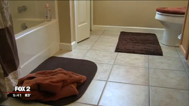 Bathroom germs lurk beyond toilet bowl
