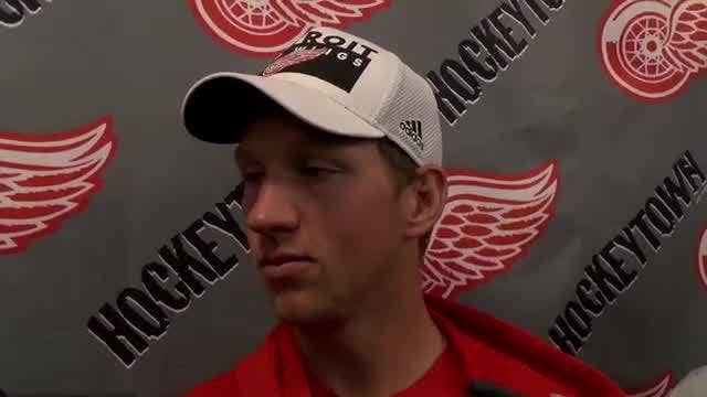WATCH: Abdelkader, Nyquist, Green & Mantha after third day of training camp
