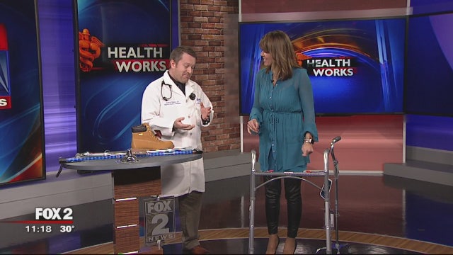 Avoiding injury from slip and falls