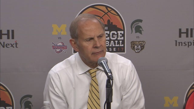 WATCH: Michigan rolls to 90-58 win over Detroit Mercy