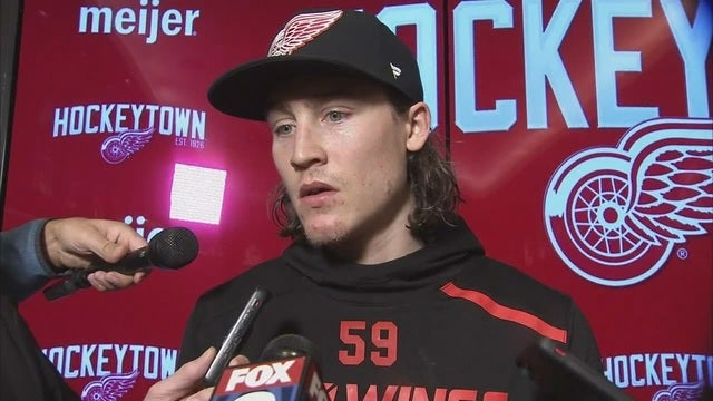 Bertuzzi gets first hat trick; Detroit beats Minnesota 5-2