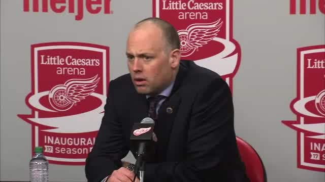 WATCH: Blashill, Abdelkader & Howard after 3-2 OT loss to Sabres