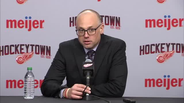 WATCH: Blashill, Howard, Abdelkader & Kronwall after 4-3 win over the Devils