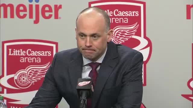 WATCH: Blashill, Zetterberg, Abdelkader & Tatar after 3-2 OT loss to Bruins