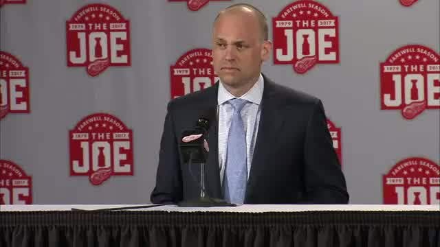 WATCH: Blashill, Zetterberg, Mrazek & Larkin After Second To Last Game At JLA