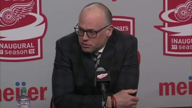 WATCH: Blashill, Zetterberg & Mrazek after final seconds defeat to the Leafs