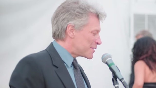 WATCH: Jon Bon Jovi unexpectedly sings 'Livin' on a Prayer' at wedding