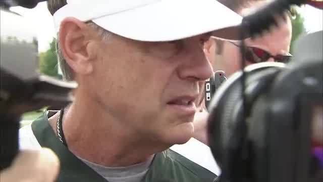WATCH: Dantonio talks as Spartans enter fourth week of camp