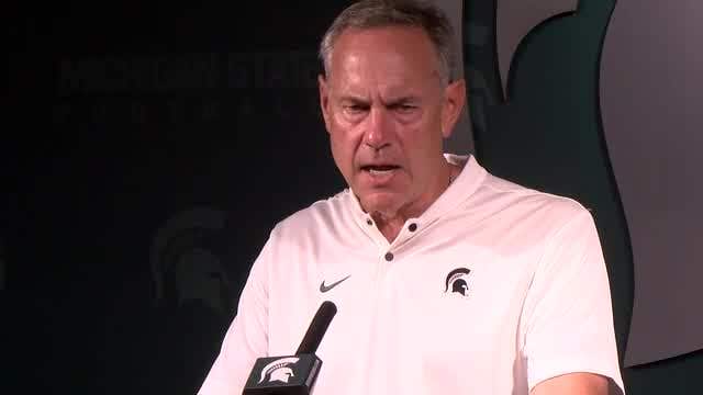 WATCH: Dantonio & Lewerke after 29-19 loss to Northwestern
