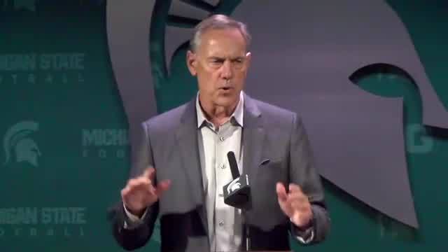 WATCH: Dantonio holds week one press conference before Utah St.