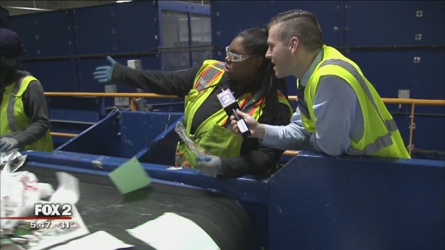 Derek Kevra shows what happens to your recycled materials