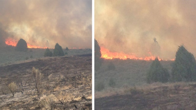 Woman: 'Fireman's guardian' spared family's cabins from wildfire