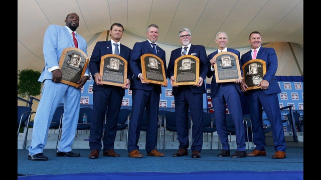 Trammell & Morris inducted into Baseball HOF