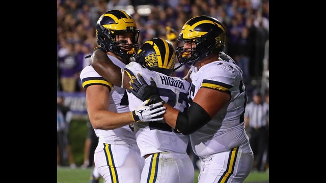 No. 14 Michigan rallies to beat Northwestern 20-17
