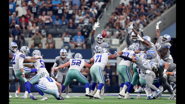 Brett Maher FG on final play lifts Cowboys over Lions 26-24