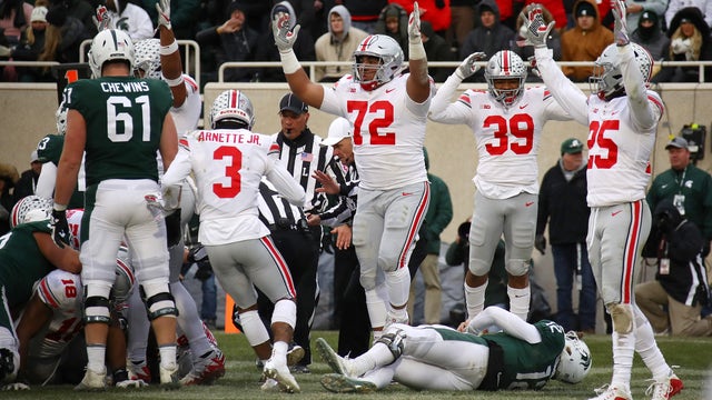 WATCH: Dantonio, Lewerke & Lombardi after 26-6 loss to Ohio State
