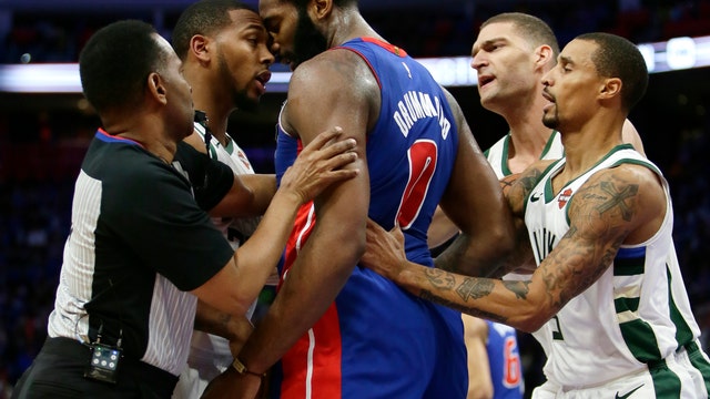 WATCH: Casey, Griffin, Drummond & Jackson after 119-103 loss to Bucks