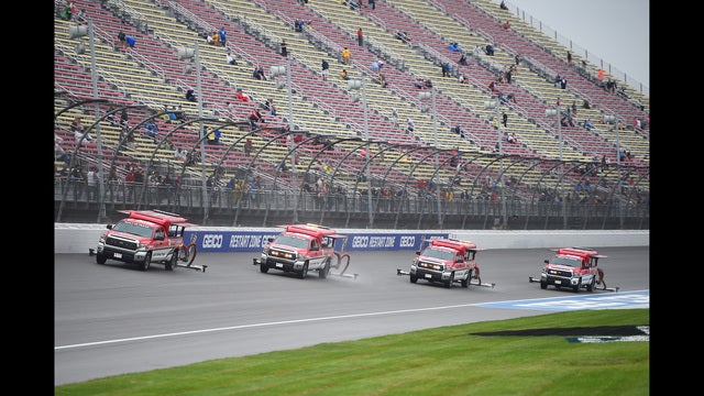 Cup race at Michigan postponed because of rain