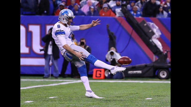 Lions punter Sam Martin practices for 1st time this season