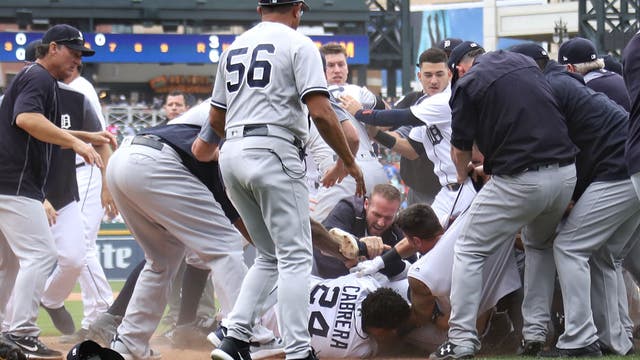 Tigers Miguel Cabrera suspended 7 games after brawl