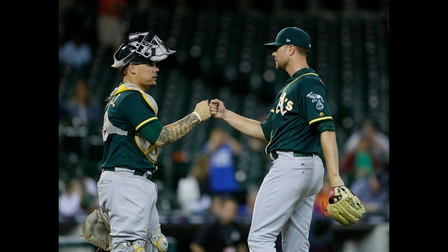 Olson, Lowrie lead Oakland to 8-3 win in Detroit