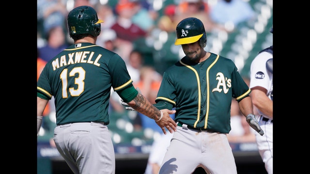 A's sweep Tigers with 3-2 win