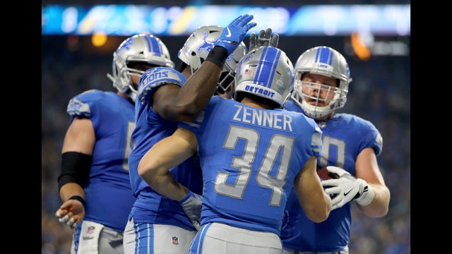 Lions re-sign RB Zach Zenner