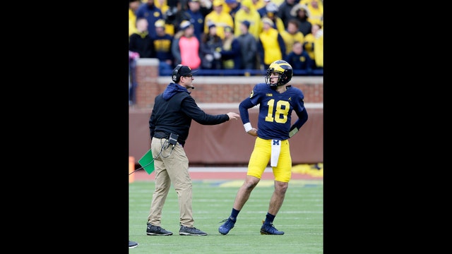 Michigan likely to start QB Peters against Minnesota