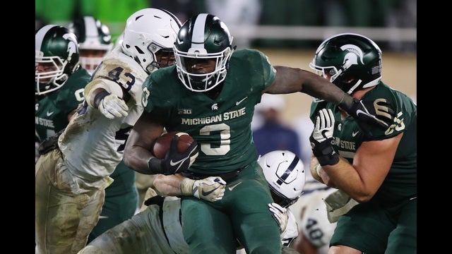 Buckeyes host Michigan St with Big Ten East up for grabs