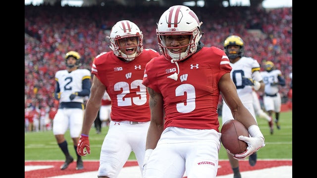 No. 5 Wisconsin wins slugfest against No. 19 Michigan 24-10