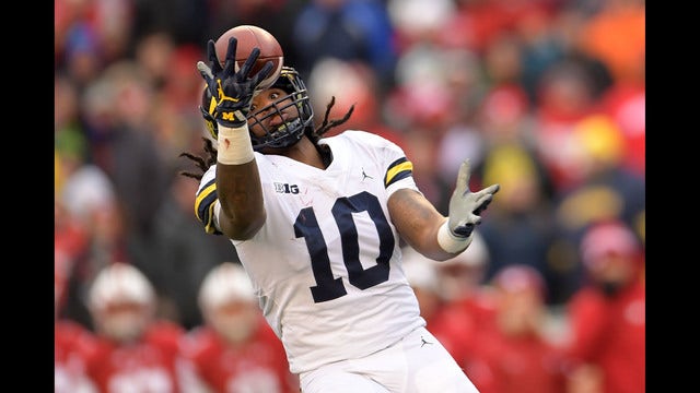 No. 14 Michigan LB Devin Bush has always had father at side