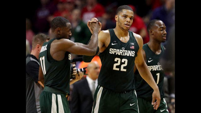 Bridges scores 21 as No. 3 Michigan State beats Rutgers