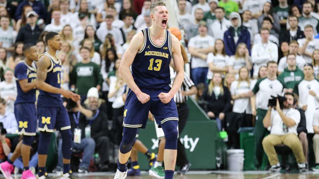 WATCH: Wagner scores 27, Michigan beats No. 4 Michigan State 82-72