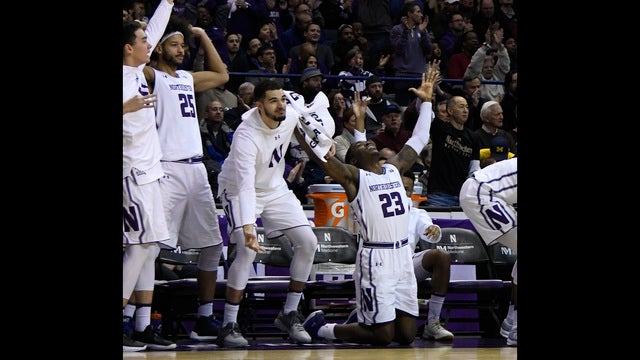 McIntosh scores 24, Northwestern beats No. 20 Michigan 61-52