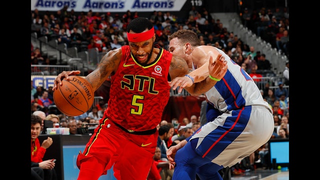 Dedmon powers Hawks past Griffin, Pistons 118-115