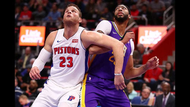 Anthony Davis-led Pelicans beat Pistons 118-103