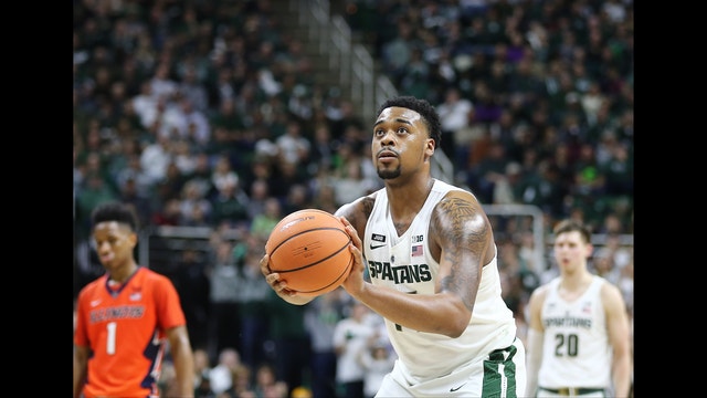 Michigan State's Nick Ward enters name in NBA Draft