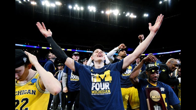 Michigan heads to Final Four in role of upset stopper
