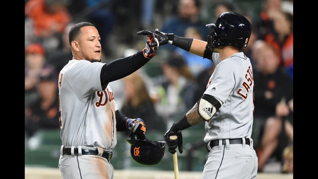 Cabrera leads Tigers past Orioles 9-5